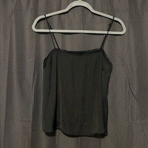 Free People Intimates Lingerie Black Lacey Open Bank Tank Size Small